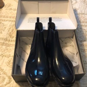 Henry Ferrera Dark Navy Rain Boots